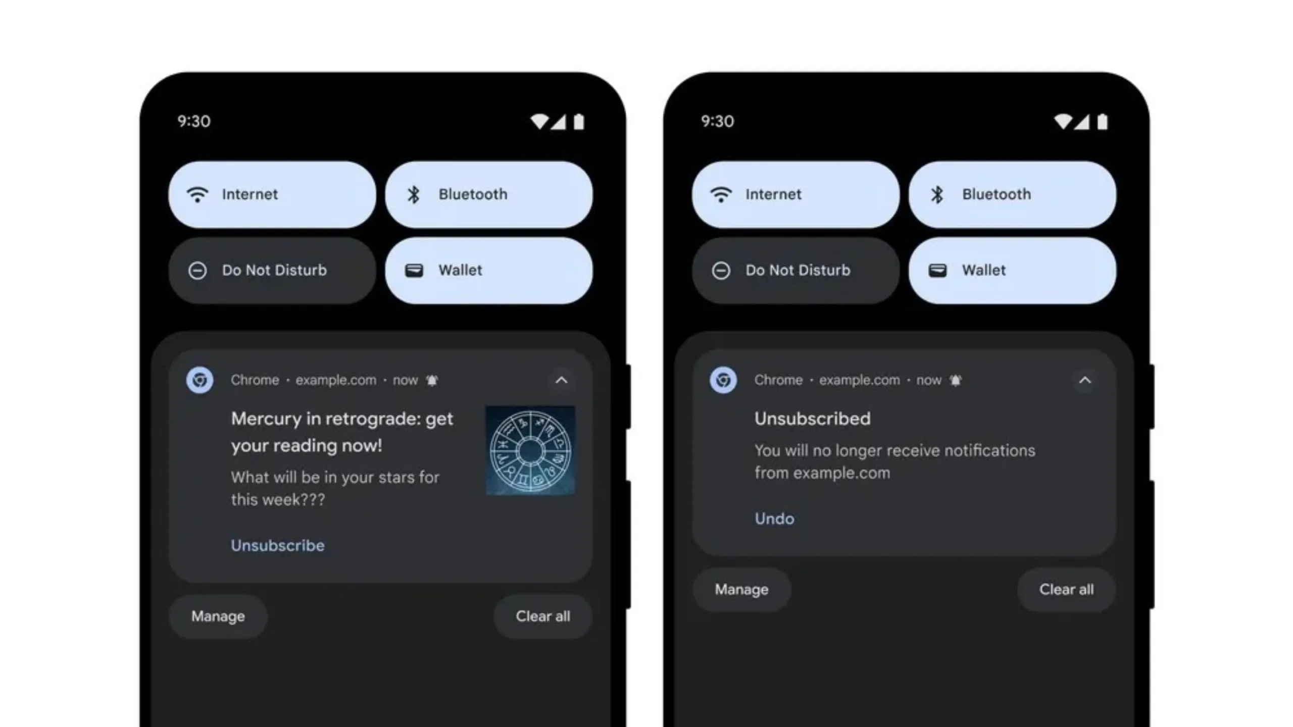 Google Chrome facilita para você se livrar de notificações irritantes de sites 2 Imagem de telefone no Chrome