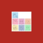 Imagem com a logomarca do Dont Take it Personally com fundo vermelho