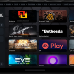 Screenshot do StartWine-Launcher em funcionamento.