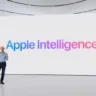 Imagem com a logomarca do Apple Intelligence