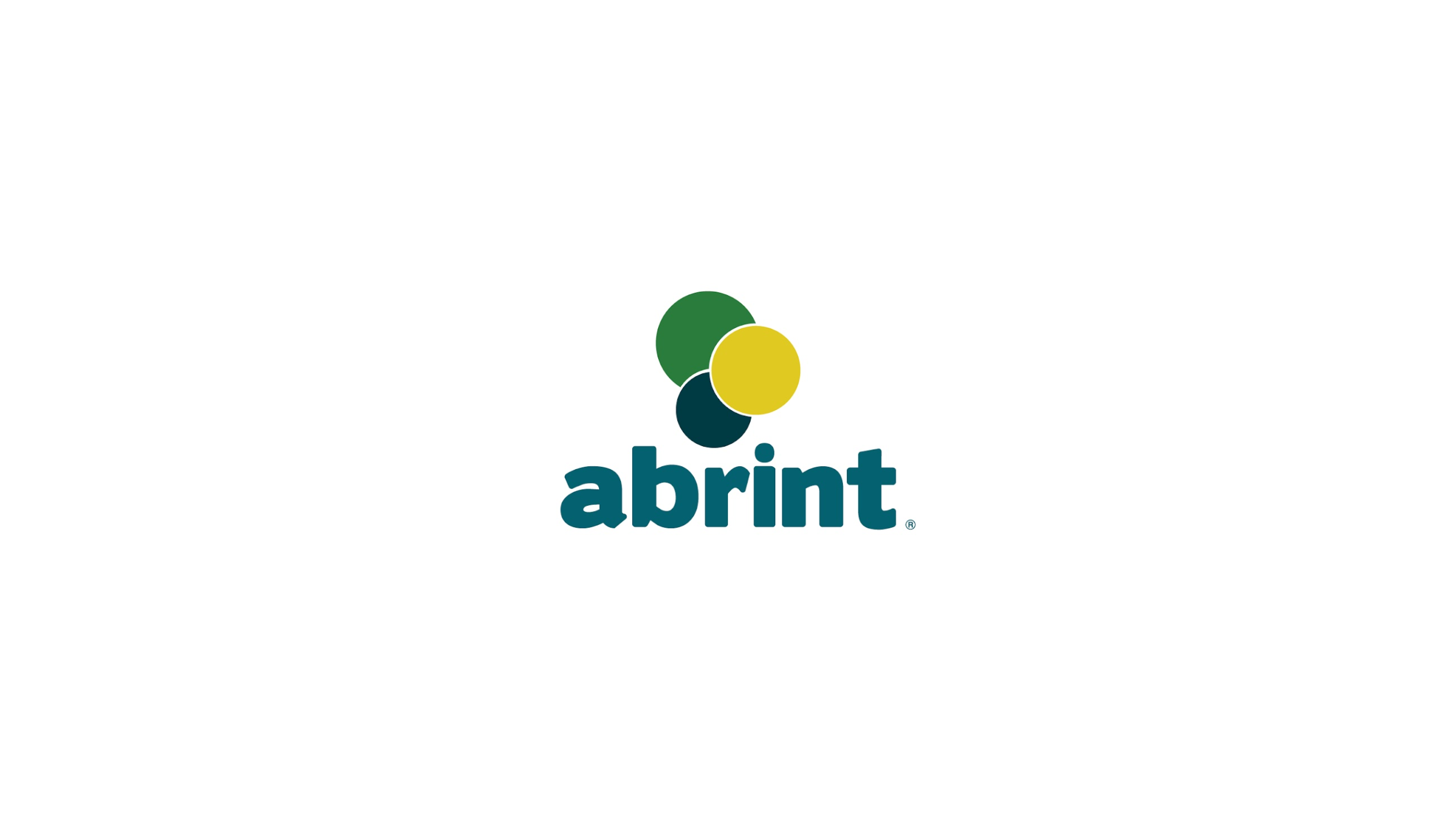 Logo oficial da ABRINT com fundo branco