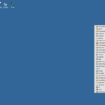 Screenshot do ambiente de desktop Haiku