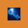 Imagem com a logomarca do Password Secure com fundo laranja