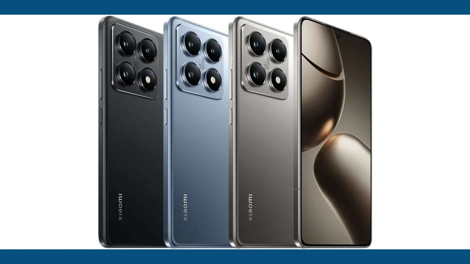 Xiaomi 14T e 14T Pro são lançados com chipsets Dimensity e algumas novidades 1 Imagem com o smartphone Xiaomi 14T