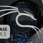 Logotipo do Kali Linux com o texto 'Release 2024.3' destacado sobre fundo escuro, representando o lançamento da nova versão do sistema.