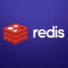 Imagem com fundo roxo e logo do Redis ao centro