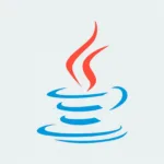 Fundo cinza com a logo do JAVA Oracle no centro, simbolizando um lançamento do JAVA Oracle