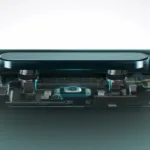 Imagem com o botão do iPhone 16 Pro