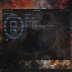 Captura de tela do Redox OS 0.9 rodando o comando screenfetch no terminal, exibindo informações do sistema, incluindo o kernel Redox 0.4.1, interface gráfica Orbital, e detalhes do hardware com CPU AMD Ryzen 7 4800HS com gráficos Radeon, resolução de 1920x1080 e 2 GB de RAM usados.