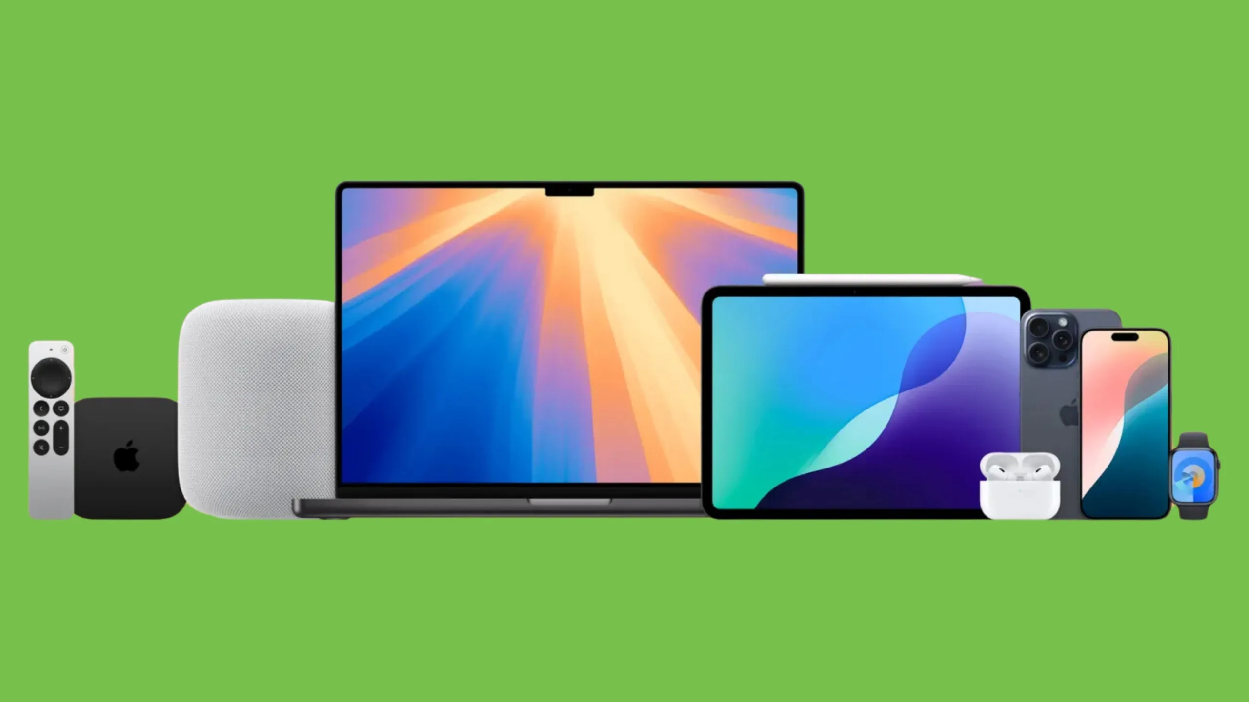 Saiba tudo o que a Apple descontinuou após o lançamento do iPhone 16 2 Imagem com produtos Apple