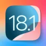 Imagem com o número 18.1 do iOS