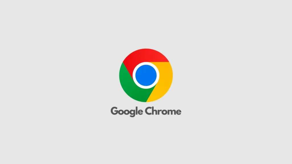 Imagem com a logomarca do Chrome