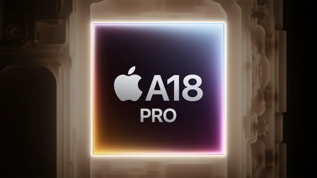 Imagem chip A18 Pro