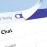 Novo chat Microsoft Teams