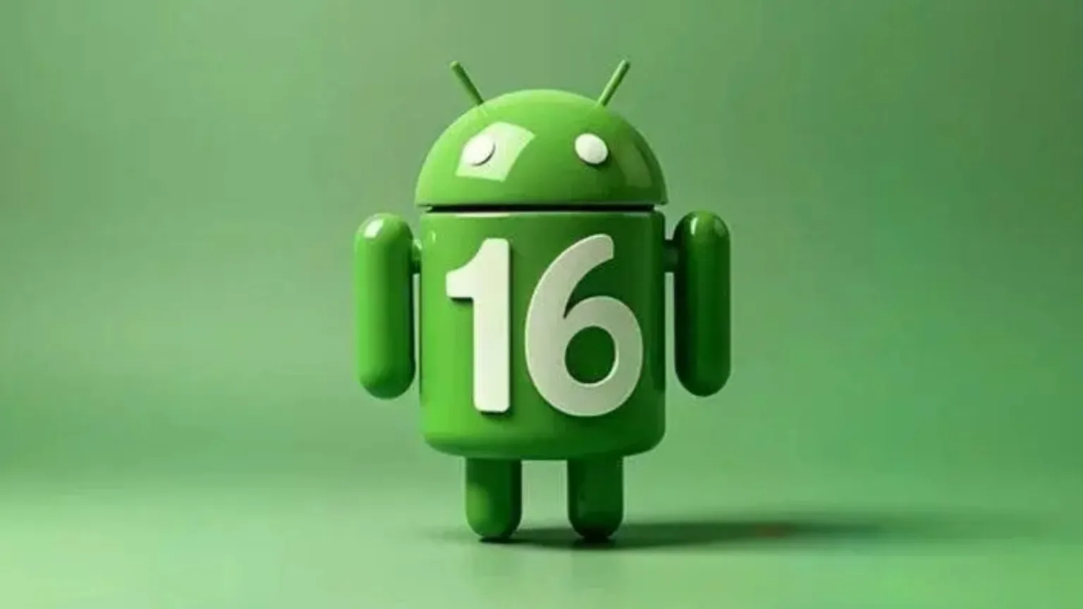 Imagem com Android 16