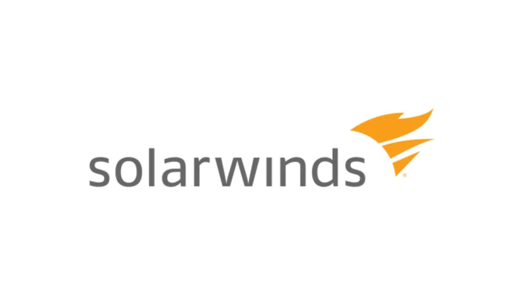 Imagem com a logomarca da SolarWinds