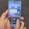 Imagem de smartphone Samsung com One UI 7 baseado no Android 15