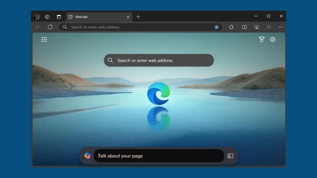 Imagem do Microsoft Edge Copilot Vision