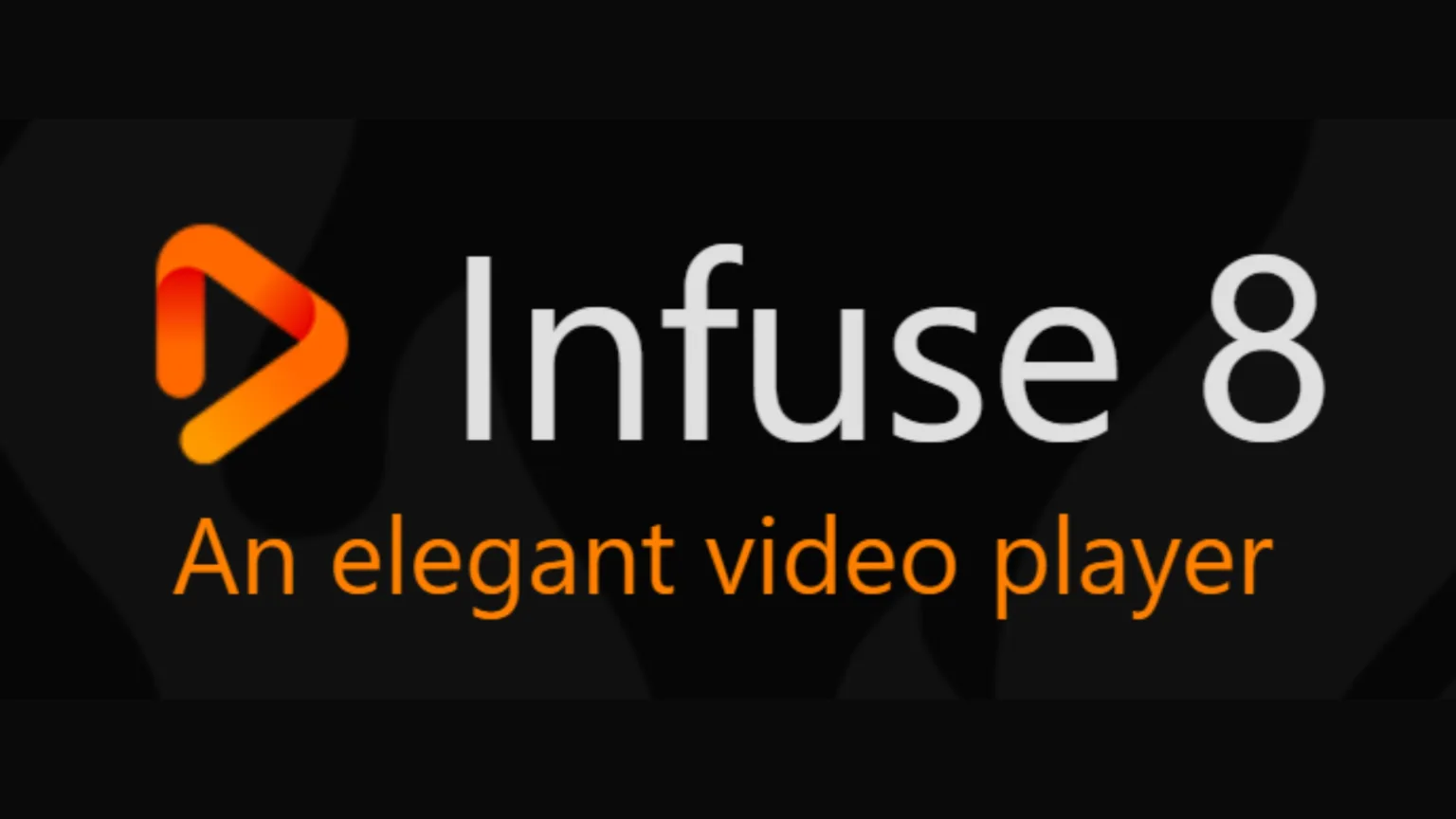 Infuse 8: novo design e suporte ao Apple Vision Pro 1 Imagem com a logomarca do Infuse 8