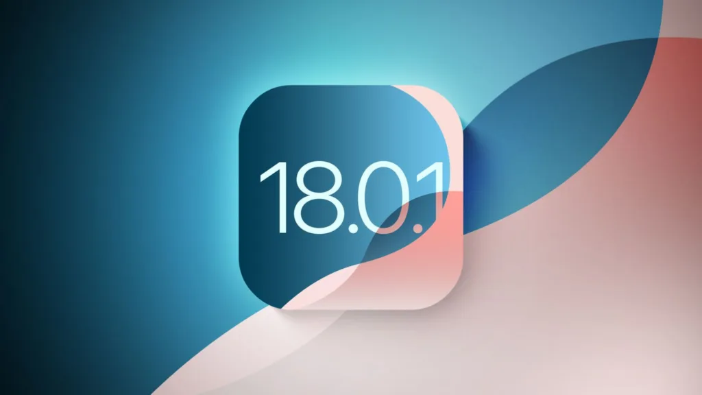 Imagem com o iOS 18