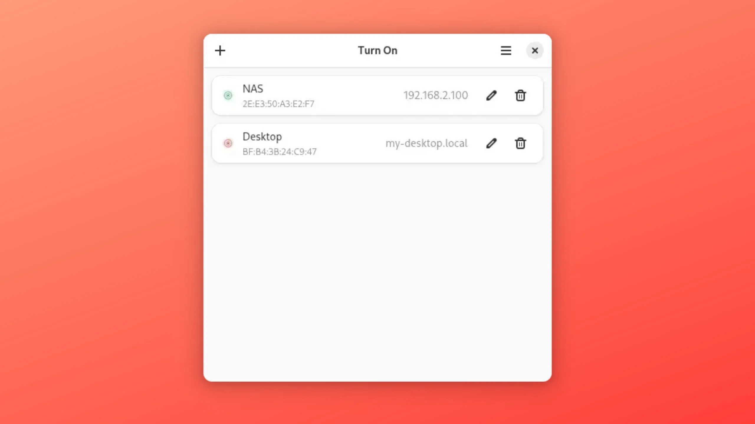 Instale o Turn On no Ubuntu, Fedora, Debian e outras distribuições Linux com Flatpak 2 Imagem com a interface do Turn On