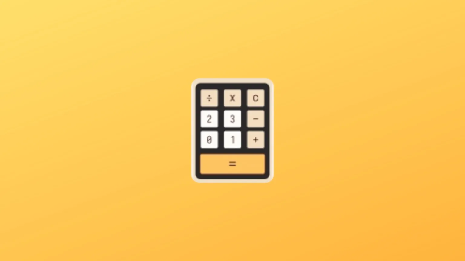 Imagem com a logomarca do Calculator