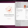 Tela de boas-vindas do Ubuntu 24.10 com informações de hardware e software, mostrando detalhes sobre o Lenovo ThinkPad T14s Gen 6 com 64 GB de RAM e o processador Snapdragon X1 Elite, rodando o GNOME 47 e o kernel Linux 6.11.