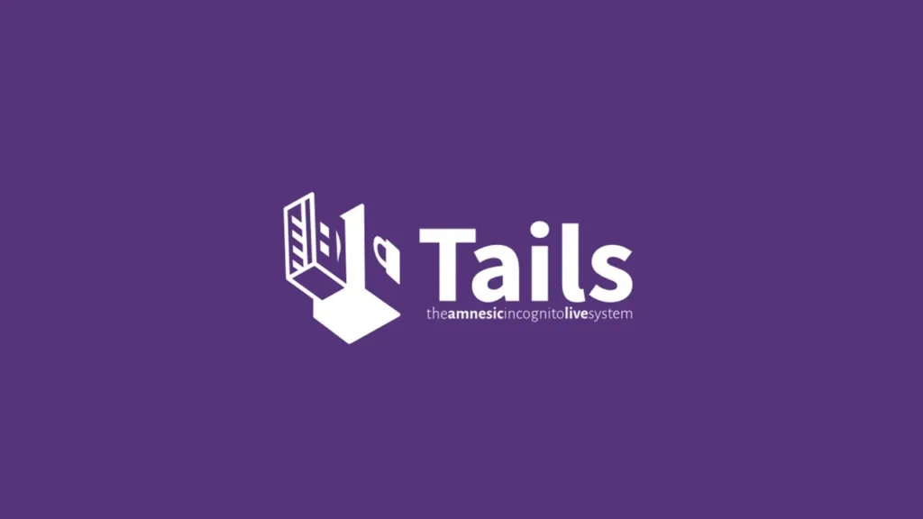 Logotipo oficial do Tails, o sistema operacional amnésico e anônimo baseado em Linux.