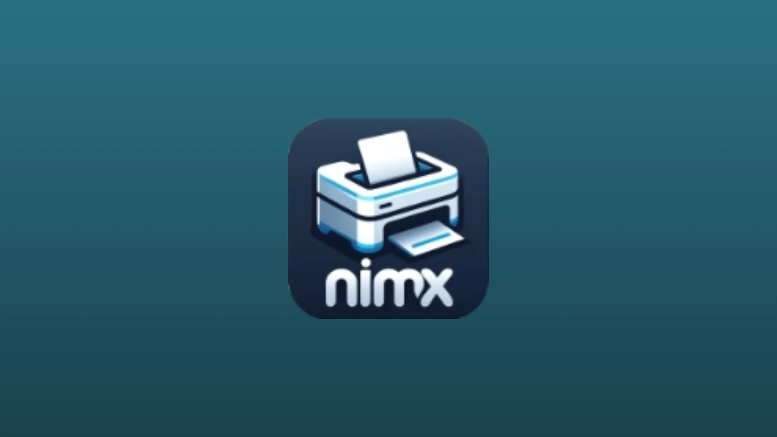 Imagem com a logomarca do Niimprintx