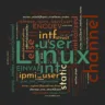 Nuvem de palavras relacionadas a termos e códigos do Linux Kernel, destacando palavras como 'Linux', 'user', 'channel', 'int', 'static', 'ipmi', 'mutex', e outras usadas em patches e desenvolvimento do kernel.