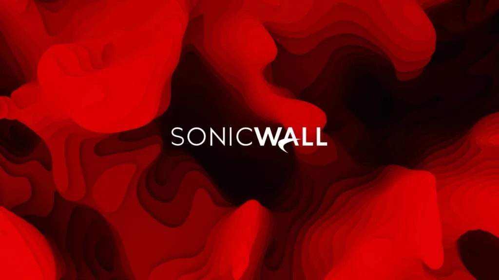 Imagem com a logomarca SonicWall