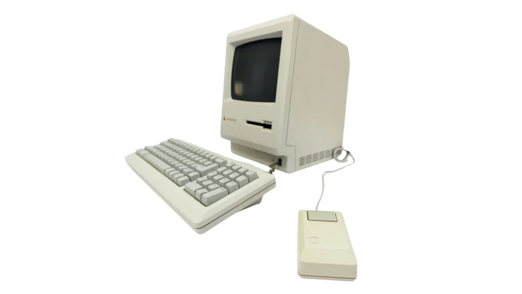 Imagem de um Macintosh Plus 1986