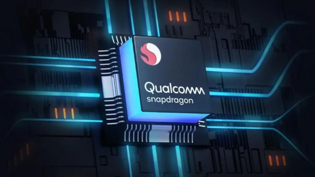 Imagem de chip Snapdragon