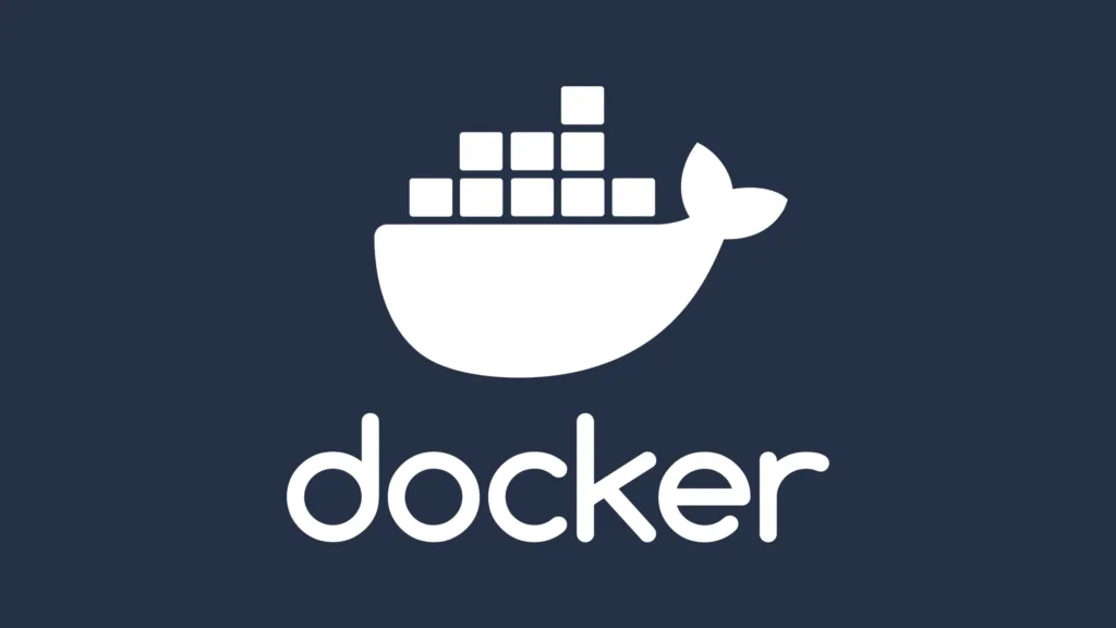 Imagem com a logomarca do Docker