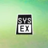 Imagem com a logomarca do Sysex Controls