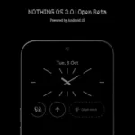 Imagem de celular com Nothing OS 3