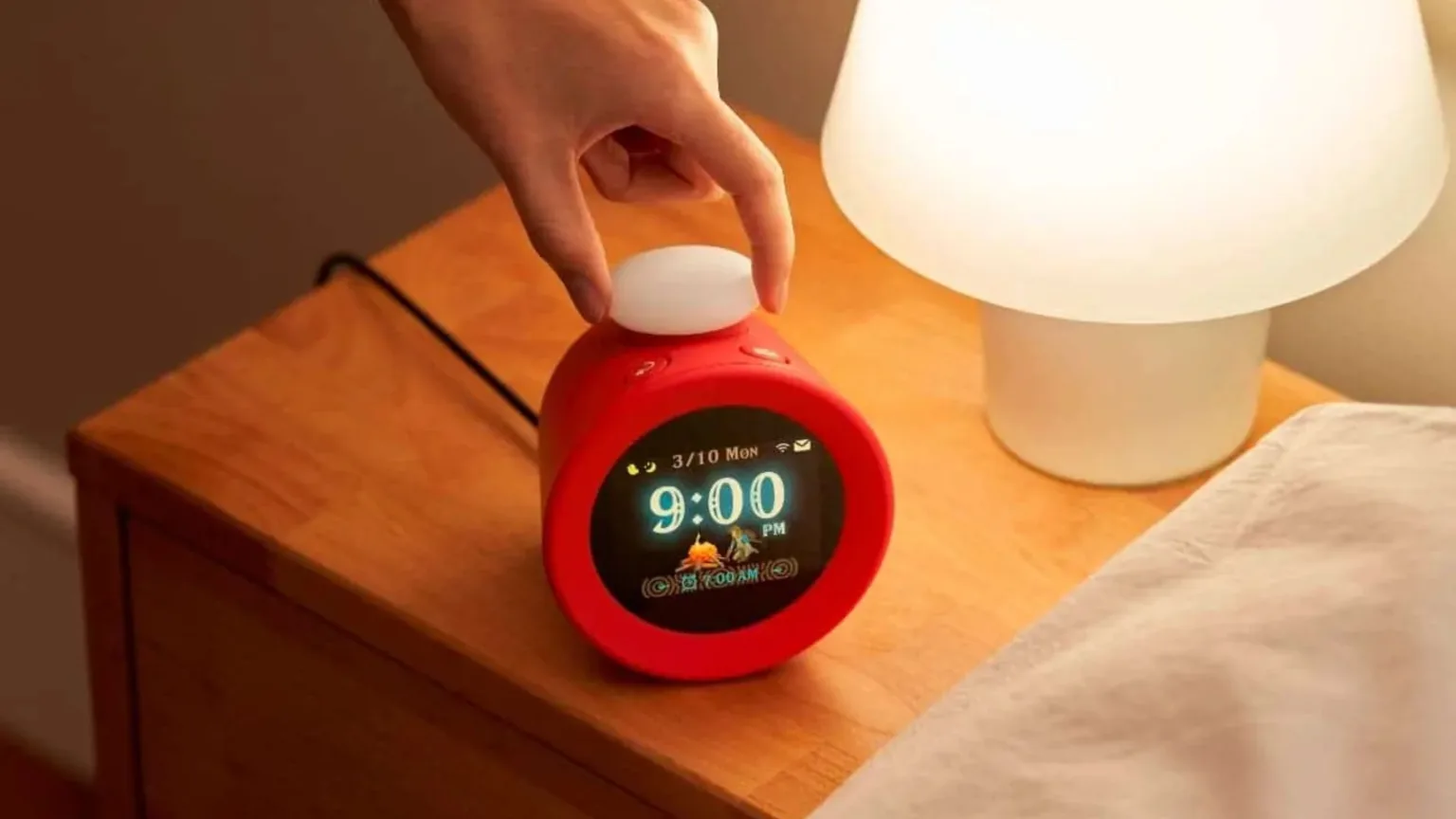 Nintendo revela o Sound Clock Alarmo 1 Imagem do Nintendo Sound Clock Alarmo