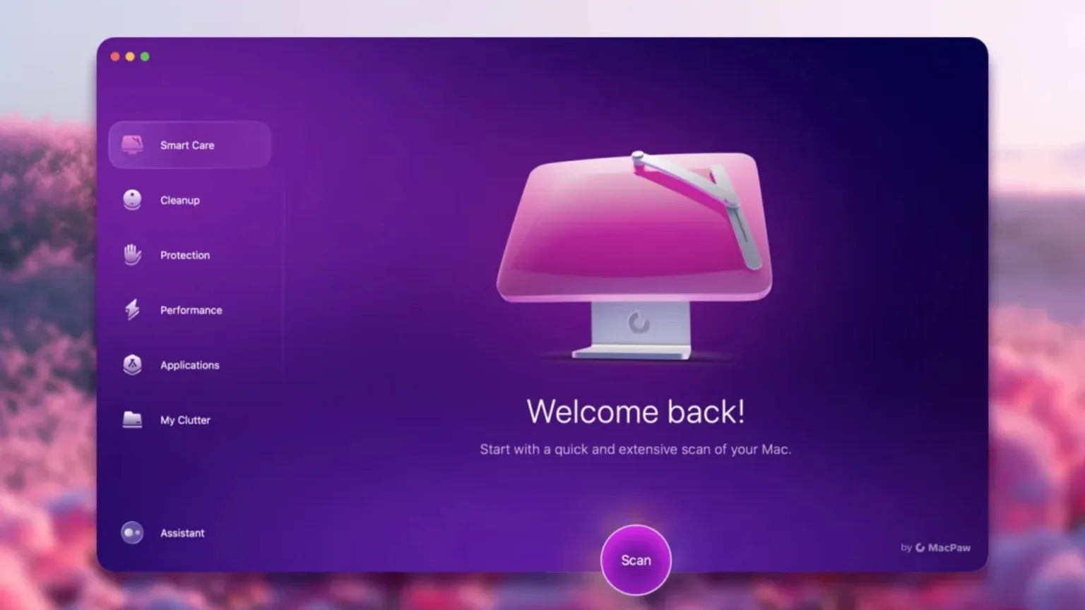 Imagem de interface do CkeanMyMac