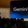 Imagem com a logomarca do Gemini