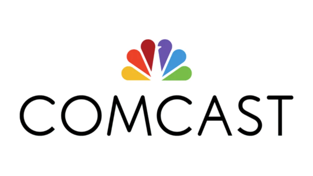 Imagem com a logomarca da Comcast