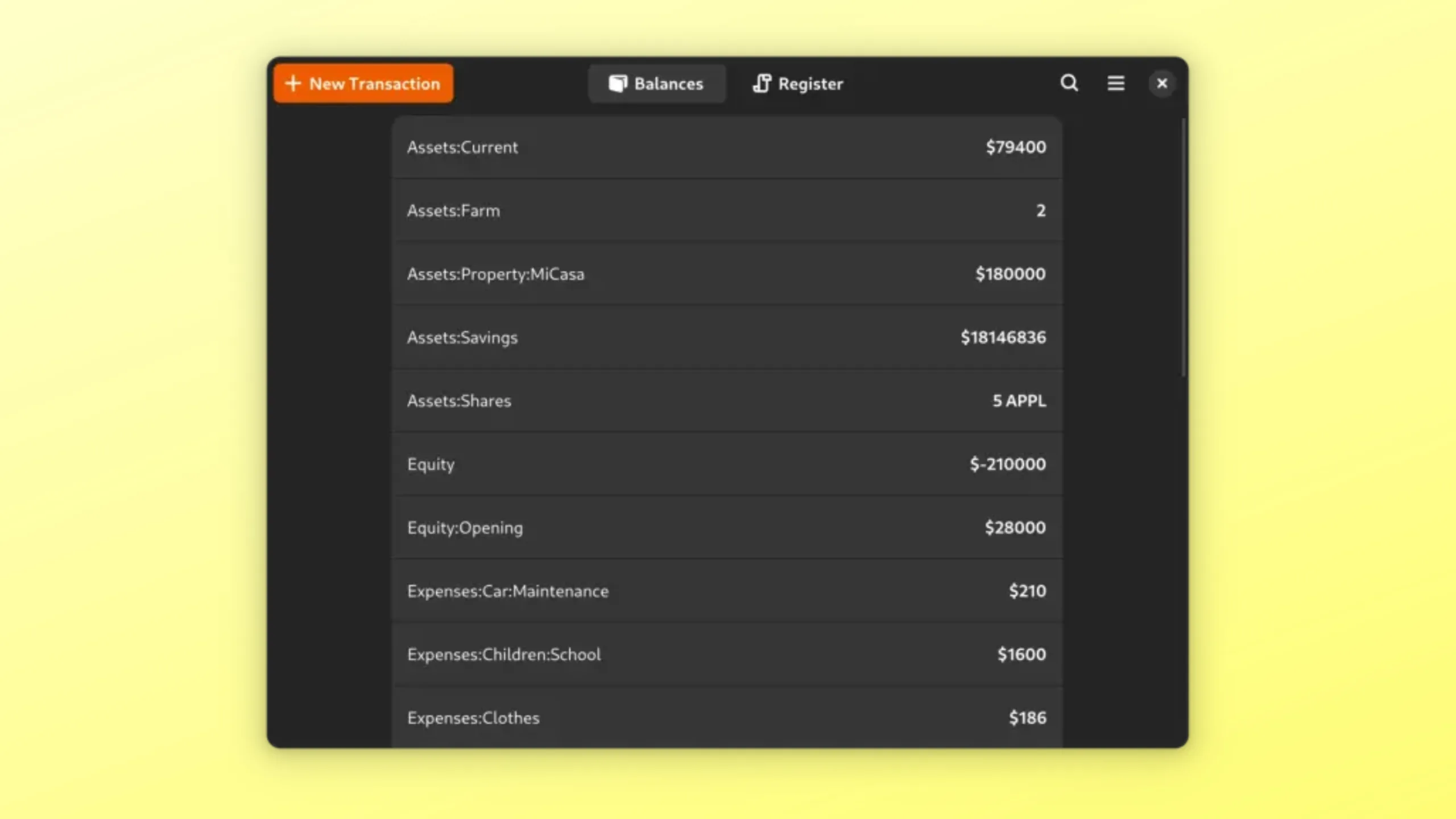 Instale o Fruit Credits no Ubuntu, Fedora, Debian e outras distribuições Linux com Flatpak 2 Imagem com a interface do Fruit Credits
