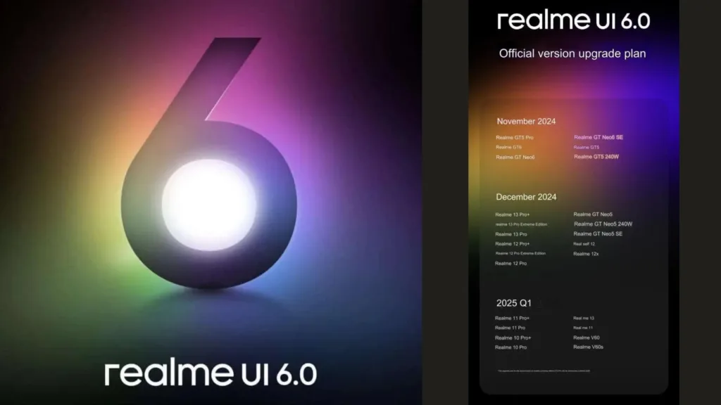 Lançamento Realme UI 6.0