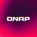 Imagem com a logomarca do QNAP