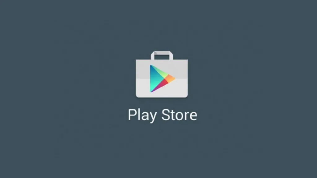 Imagem com a logomarca do Google Play