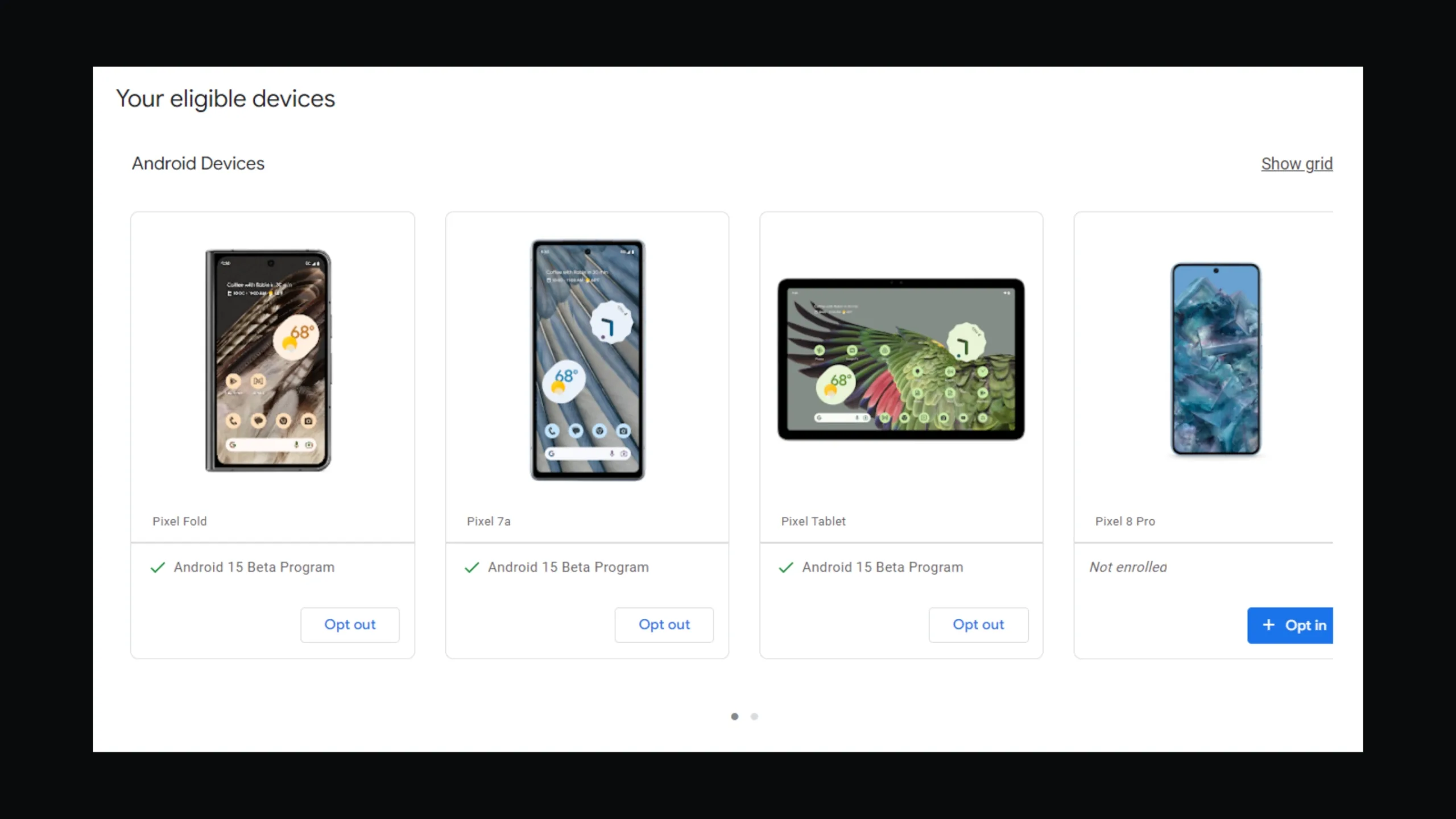 Como fazer a instalação do Android 15 beta no Pixel 2 Androis 15 beta