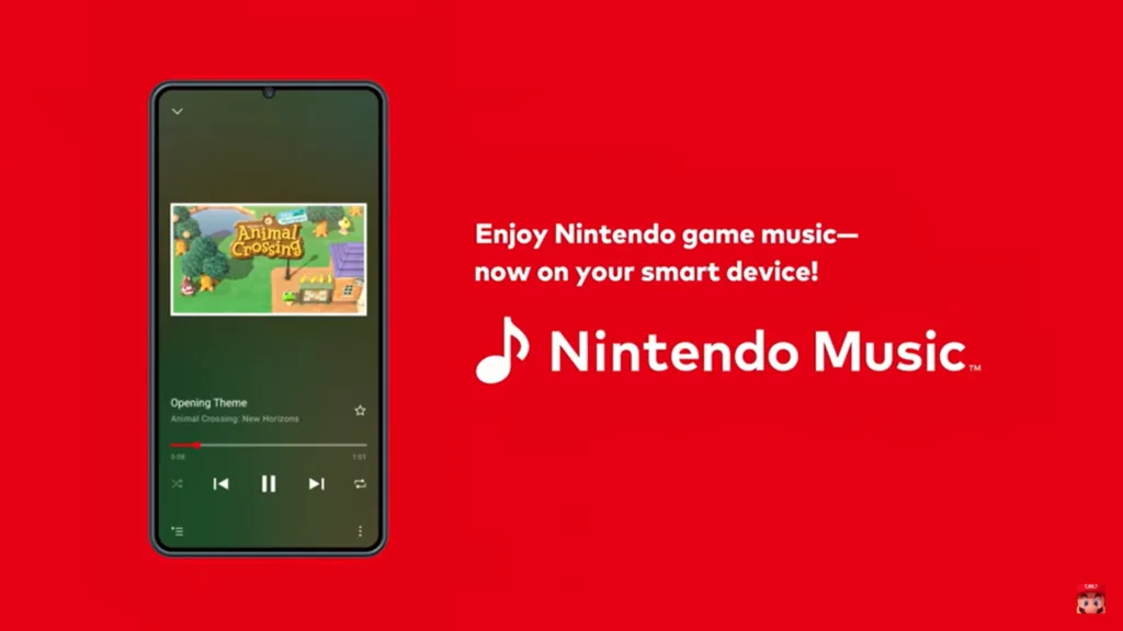 Imagem de Nintendo Music, novo app de músicas da Nintendo