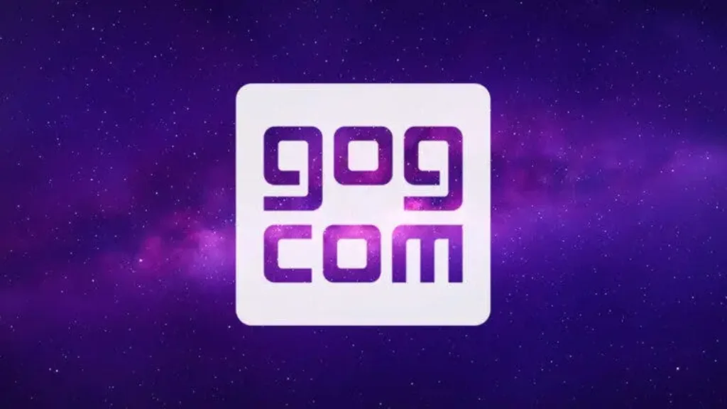 Imagem com a logomarca da GOG