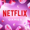 Imagem com a logomarca da Netflix Games