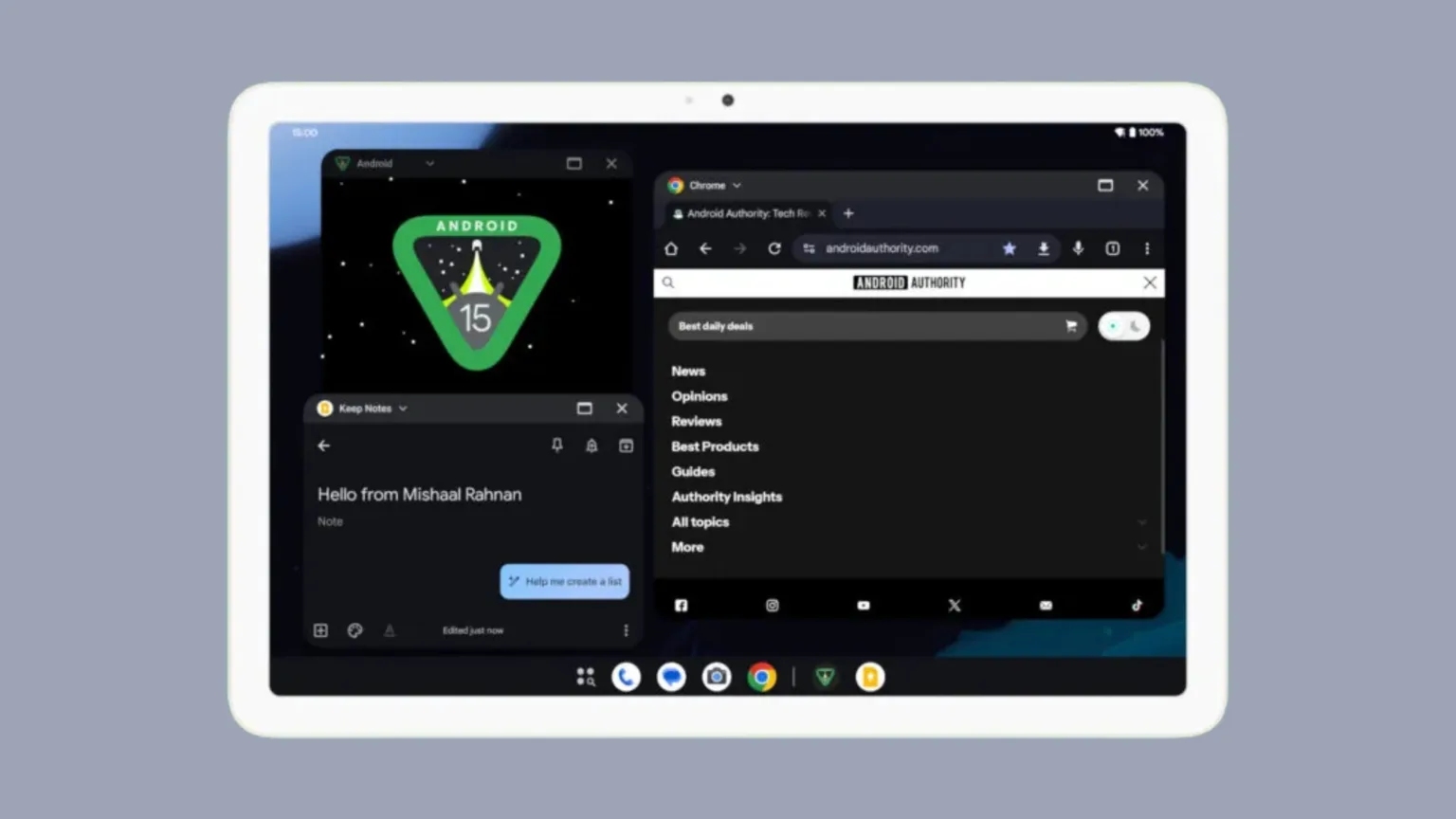 Android ganha novos recursos para multitarefa em modo desktop 1 Novos recursos modo Desktop Android