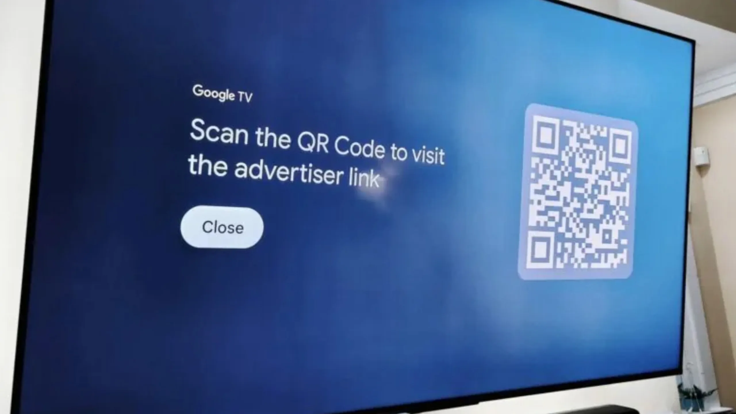 Google TV aposta em QR codes maiores em anúncios, mas irrita usuários 2 QR Code Google TV